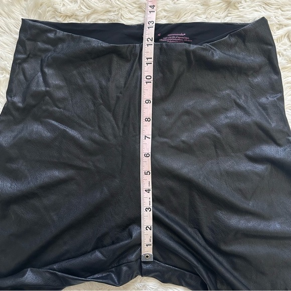 Commando Leggings Perfect Control Faux Leather Smoothing Black XL NWT New - Picture 11 of 12